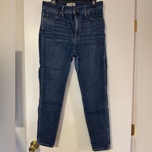 Madewell high rise skinny jean